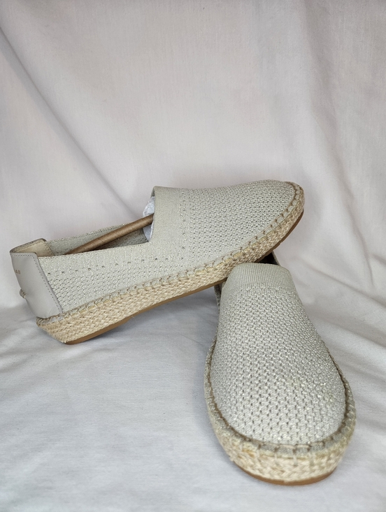 Cole Haan Shoes - Cole Haan Cloud Feel Stretch Knit Espadrille Hawthorn Gold NWT Foam Comfy Slipon